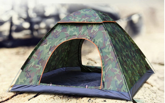 2-4 Person Camping Tent - Single or Double Door