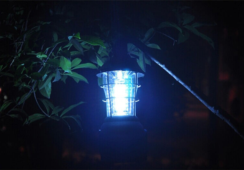 Solar & Hand-Crank Rechargeable Camping Light