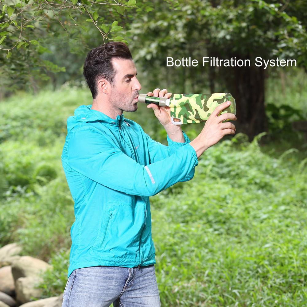 Gravity Water Filter Bag - 2L Portable Purifier