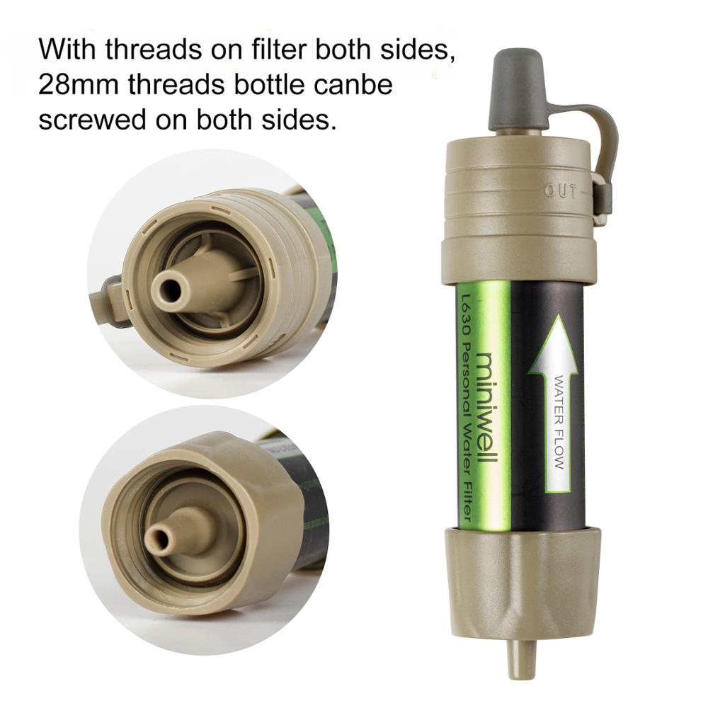 Gravity Water Filter Bag - 2L Portable Purifier