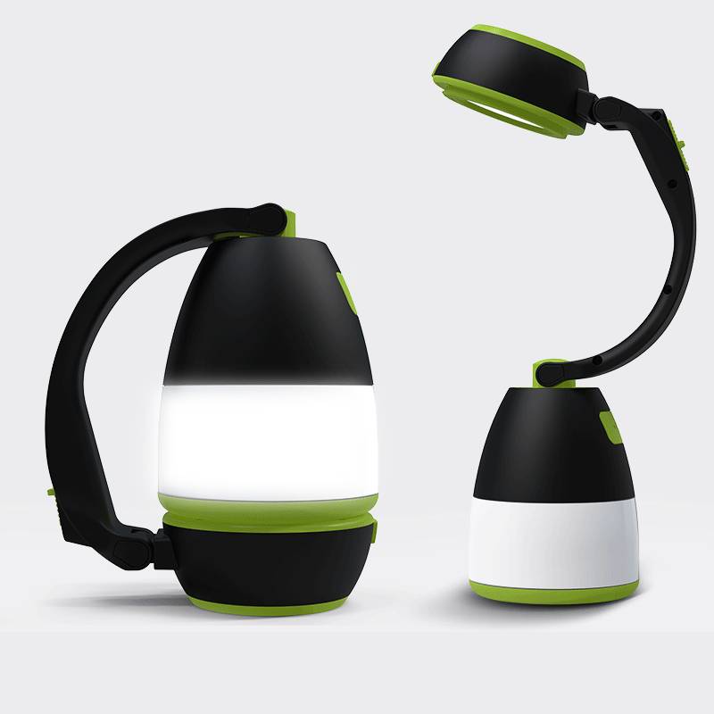 3-in-1 LED Camping Lamp - Flashlight, Tent Light & Power Bank