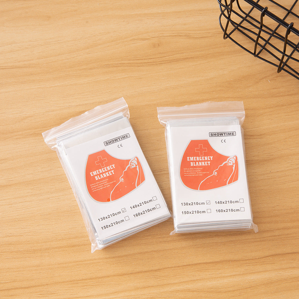 Double-Sided Emergency Thermal Survival Blanket