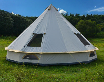 Large Group Yurt Pyramid Tent - 8+ Person Survival Shelter