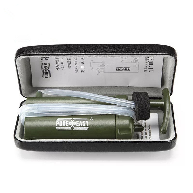 Portable Emergency Water Purification Filter