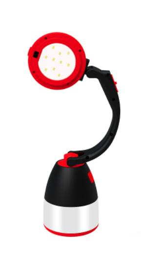 3-in-1 LED Camping Lamp - Flashlight, Tent Light & Power Bank