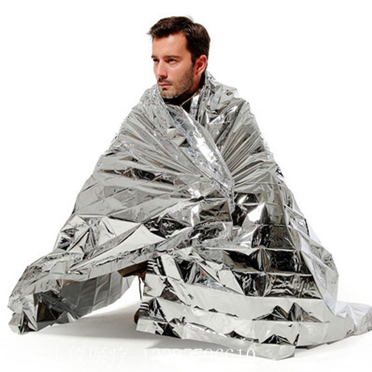 Double-Sided Emergency Thermal Survival Blanket