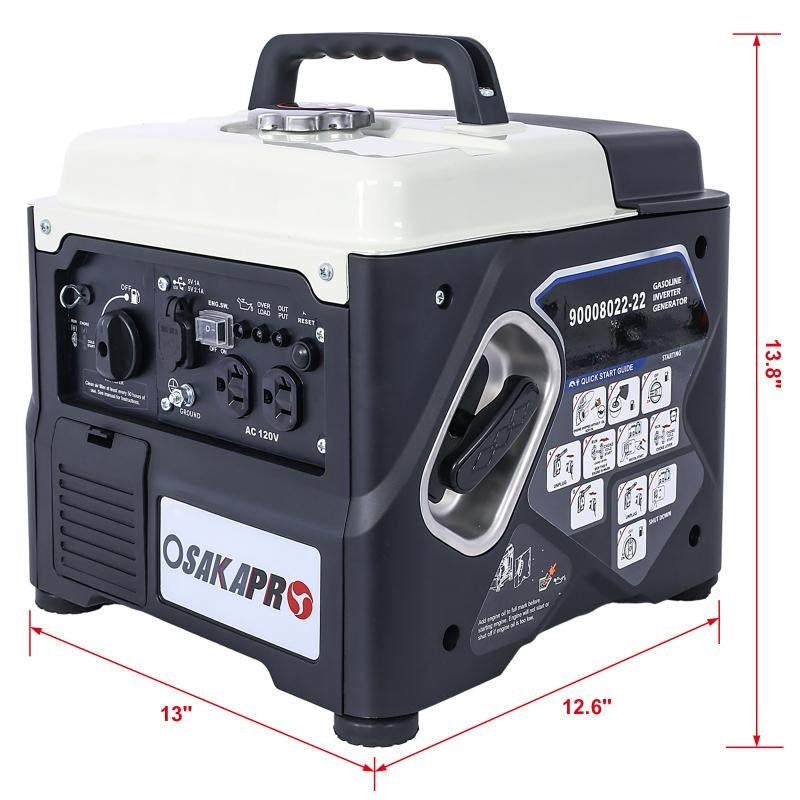 1200W Ultra-Quiet Inverter Generator - EPA Compliant
