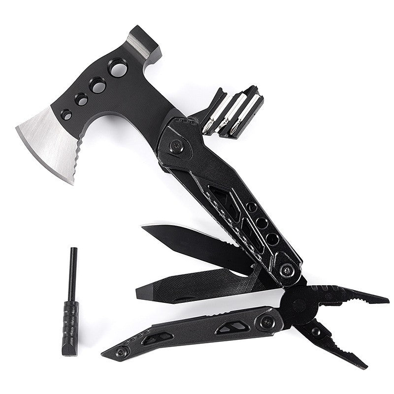 Multifunctional Camping Axe Pliers - Stainless Steel Survival Tool