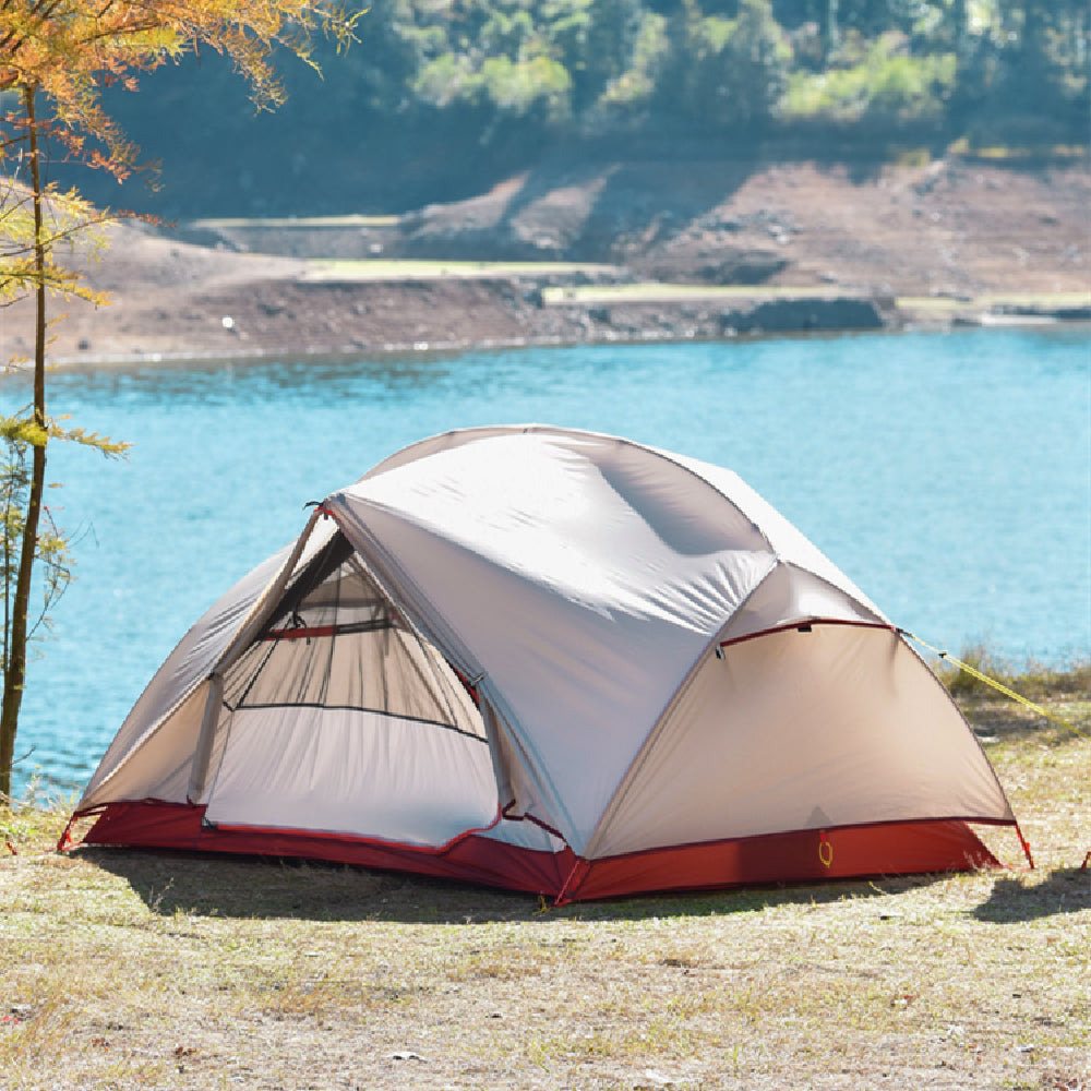 2-Person Windproof 4-Season Camping Tent