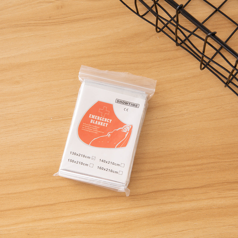 Double-Sided Emergency Thermal Survival Blanket