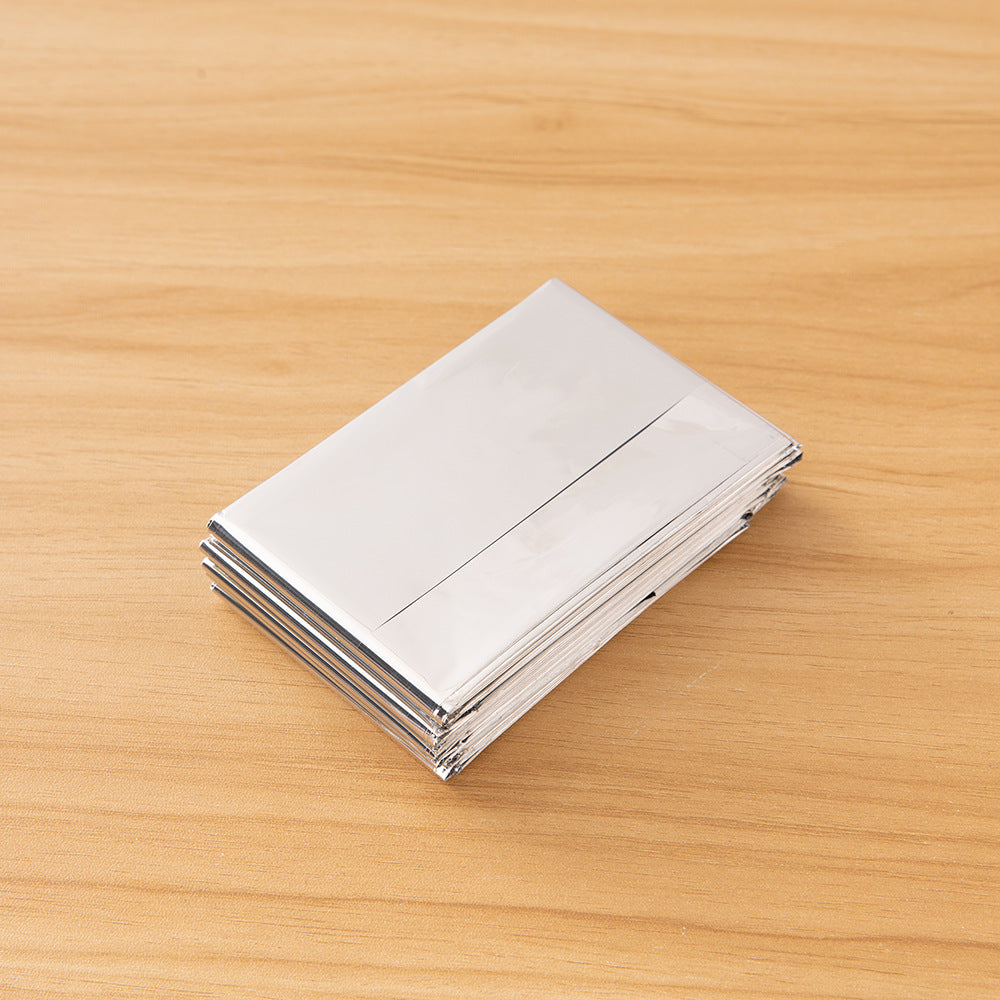 Double-Sided Emergency Thermal Survival Blanket