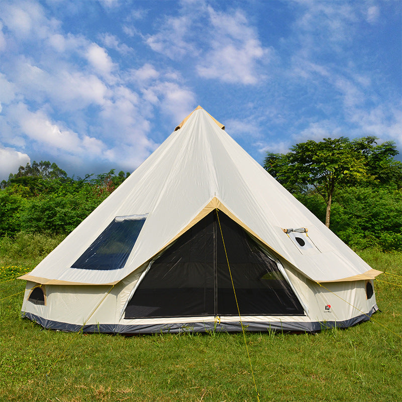 Large Group Yurt Pyramid Tent - 8+ Person Survival Shelter
