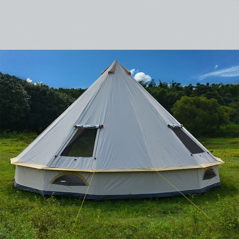 Large Group Yurt Pyramid Tent - 8+ Person Survival Shelter