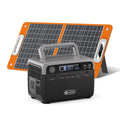 Flashfish 300W Portable Power Station + 60W Solar Panel Bundle